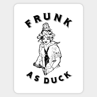 Frunk as duck Sticker